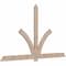 Ekena Millwork Redmond Smooth Timber Gable Bracket, Douglas Fir, 108"W x 63"H x 1 1/2"D x 5 1/2"F, 14/12 Pitch GBW108X63X0206RED00SDF - alternate 2